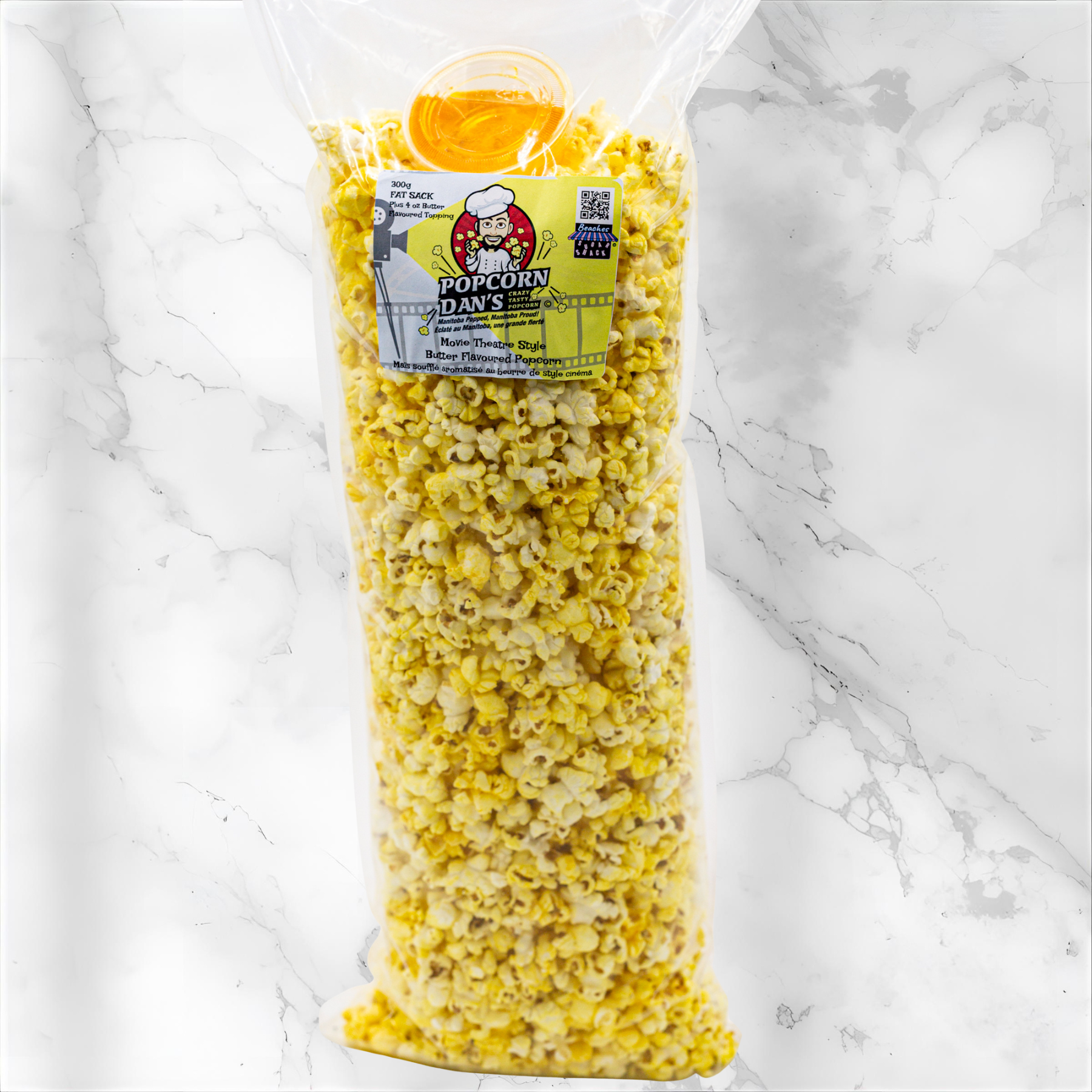 Movie Theatre Style Popcorn (110 points)