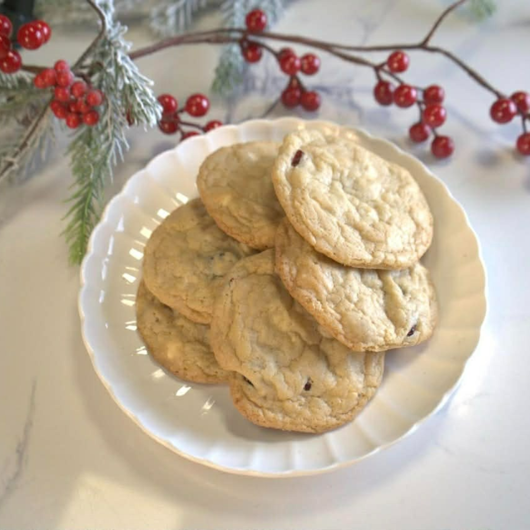 Soft Shortbread Cookies with Cherry- 8 pcs (100 points)