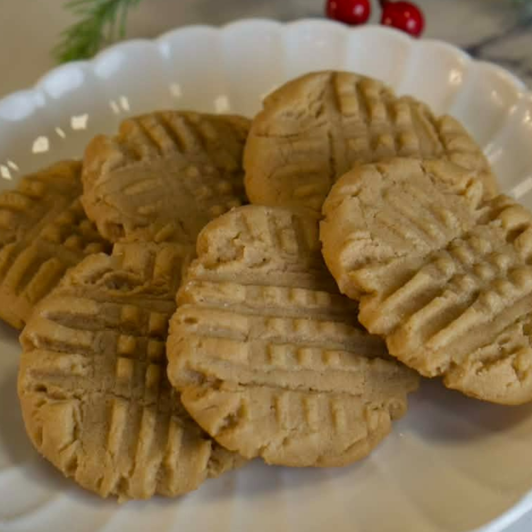 Double Peanut Butter Cookies- 8 pcs (100 points)
