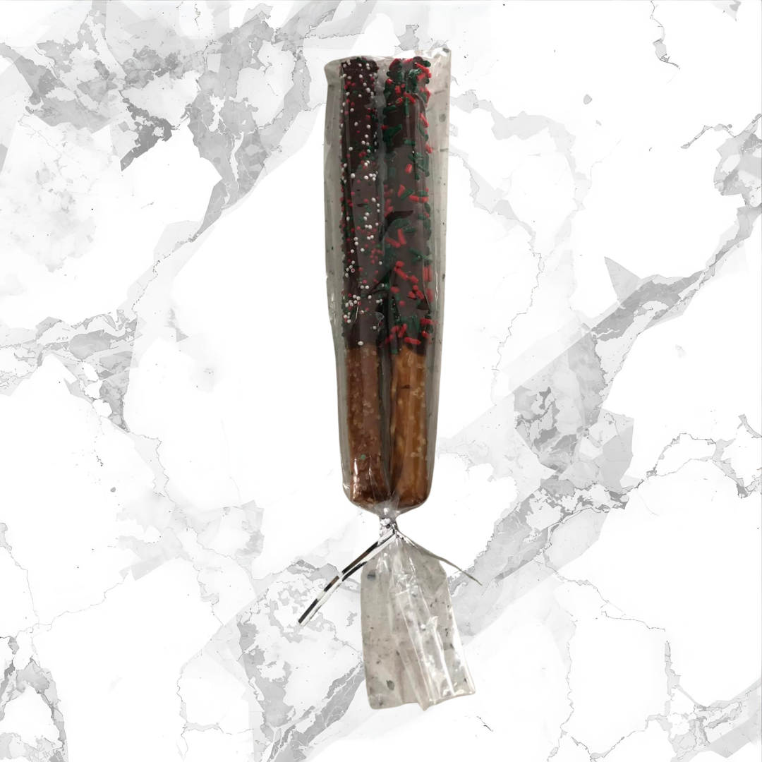 Milk & White Chocolate Pretzel Sticks (60 points)