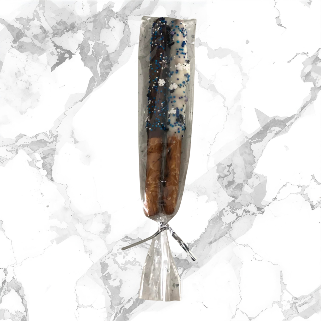 Milk & White Chocolate Pretzel Sticks (60 points)