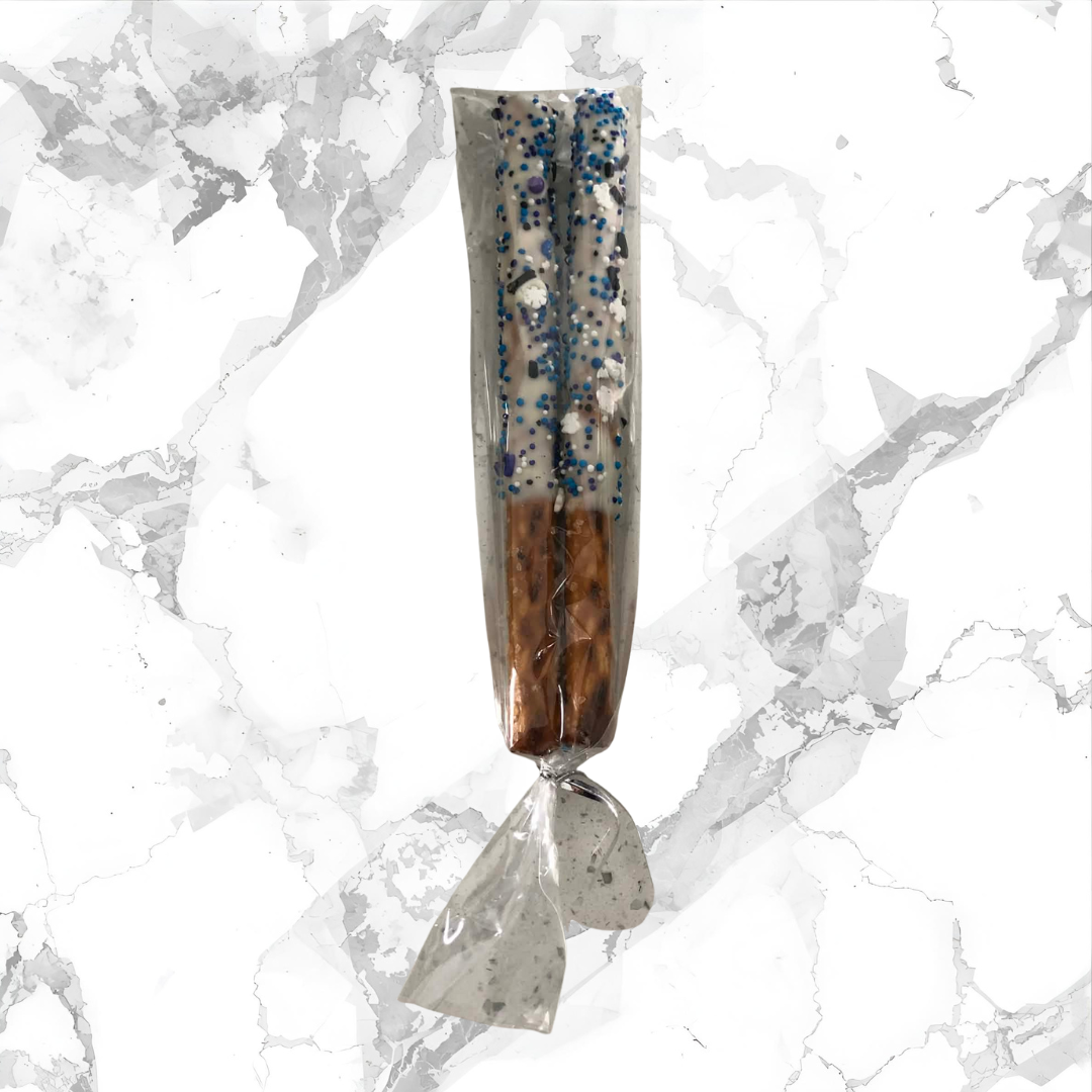 Milk & White Chocolate Pretzel Sticks (60 points)